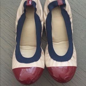 JCrew dual tone ballet flats